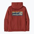 Bluză pentru bărbați Patagonia Boardshort Logo Uprisal Hoody Rusty Red 2