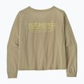 Longsleeve pentru femei Patagonia Hut Tripper Easy Cut weathered stone 3