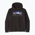 Bluză de trekking pentru bărbați Patagonia Fitz Roy Foothills Daily Hoody black