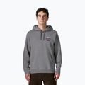 Bluză pentru bărbați Patagonia Great Waves Uprisal Hoody gravel heather
