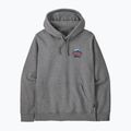 Bluză pentru bărbați Patagonia Great Waves Uprisal Hoody gravel heather 3