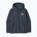 Bluză pentru bărbați Patagonia Great Waves Uprisal Hoody Summit Blue