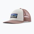 Șapcă Patagonia P-6 Logo Trucker Hat birch white