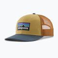 Șapcă Patagonia P-6 Logo Trucker Hat lynx tan