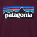 Longsleeve pentru bărbați Patagonia P-6 Logo Responsibili berry fig 4
