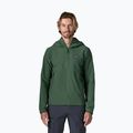 Geacă softshell pentru bărbați Patagonia R1 TechFace Hoody canopy green