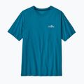 Tricou pentru bărbați Patagonia Fitz Roy Foothills glacial blue