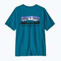 Tricou pentru bărbați Patagonia Fitz Roy Foothills glacial blue 2
