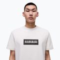 Tricou pentru bărbați Napapijri S-Box Logo white whisper 3