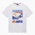 Tricou pentru bărbați Napapijri S-Valdor white heron 4