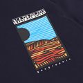 Tricou pentru bărbați Napapijri S-Valdor blu marine 3