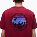Tricou pentru bărbați Napapijri S-Vignonil Back tibetan red R1E 4