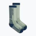 Șosete pentru copii icebreaker Merino Blend Ski+ Medium OTC seaglass/atlantis/snow 2