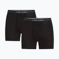 Boxeri termoactivi pentru bărbați Icebreaker Merino 150 Anatomica Boxers wFly 2 Pack black