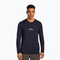 Longsleeve pentru bărbați icebreaker Merino 150 Tech Lite Road To Cook midnight navy