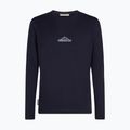 Longsleeve pentru bărbați icebreaker Merino 150 Tech Lite Road To Cook midnight navy 6