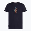Tricou pentru bărbați icebreaker Merino 150 Tech Lite Bear Tour midnight navy 7