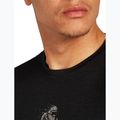 Tricou bărbați icebreaker Merino 150 Tech Lite Skiing Yeti negru 6