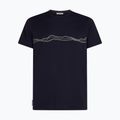 Tricou pentru bărbați icebreaker Merino 150 Tech Lite Mountain Pulse midnight navy 6