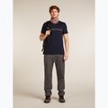 Tricou pentru bărbați icebreaker Merino 150 Tech Lite Mountain Pulse midnight navy 7