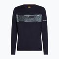 Bluză termică pentru bărbați icebreaker Merino 200 Oasis Crewe Elevation Line midnight navy 7