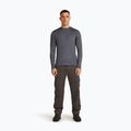 Longsleeve de trecking pentru bărbați icebreaker Merino 125 Cool-Lite Sphere III Tee midnight navy heather 2