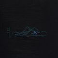 Tricou pentru bărbați icebreaker Merino Blend 125 Cool-Lite Sphere Trail black 3