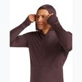 Bluză de trekking pentru bărbați icebreaker Merino 200 RealFleece Descender Zip Hoodie java 5