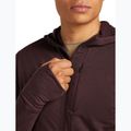 Bluză de trekking pentru bărbați icebreaker Merino 200 RealFleece Descender Zip Hoodie java 6