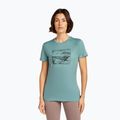 Tricou pentru femei icebreaker Merino 150 Tech Lite Terrain hydro