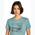 Tricou pentru femei icebreaker Merino 150 Tech Lite Terrain hydro 5