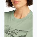 Tricou pentru femei icebreaker Merino 150 Tech Lite Crop The Climb seaglass 6