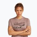 Tricou pentru femei icebreaker Merino 150 Tech Lite Crop The Climb summit 5