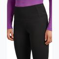 Pantaloni termici pentru femei icebreaker Merino 200 Oasis High Rise black 4