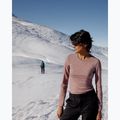 Longsleeve termoactiv pentru femei icebreaker 200 Oasis Crewe summit/blush/s 7