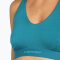 Sutien termoactiv icebreaker Merino 125 Cool-Lite Sprite Racerback topaz 6