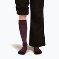 Șosete de schi pentru femei Icebreaker Merino Ski+ Light OTC java/black/summit 3