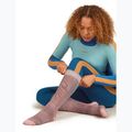 Șosete de schi pentru femei Icebreaker Merino Ski+ Light OTC Mountain Contour summit/blush/hydro 4
