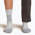 Șosete pentru femei icebreaker Merino Hike+ Medium Crew blizzard heather/alloy 4