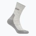 Șosete pentru femei Icebreaker Merino Hike+ Light Crew blizzard heather/alloy