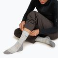 Șosete pentru femei Icebreaker Merino Hike+ Light Crew blizzard heather/alloy 3