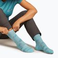 Șosete pentru femei icebreaker Merino Ultralight Crew Camp Ess hydro/topaz 3
