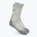 Șosete damă icebreaker Merino Hike+ Light Crew 2 perechi blizzar hthr/alloy