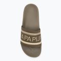 Papuci pentru bărbați Napapijri NP0A4IQV dark olive 2 5