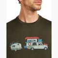 Tricou pentru bărbați icebreaker Merino 150 Tech Lite Transportage Tee dark loden 6