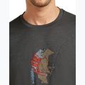 Tricou pentru bărbați icebreaker Merino 150 Tech Lite Bear Catch Tee obsidian 5