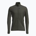 Bluză de trekking pentru bărbați Icebreaker Merino 260 Quantum IV LS Zip dark loden