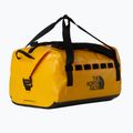 Geantă de voiaj The North Face Base Camp Waterproof Duffel 50 l summit gold/tnf black
