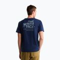 Tricou de trekking pentru bărbați The North Face Moutain Sketch Regular summit navy 3