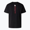 Tricou trekking pentru bărbați The North Face Vertical Regular tbf black 5